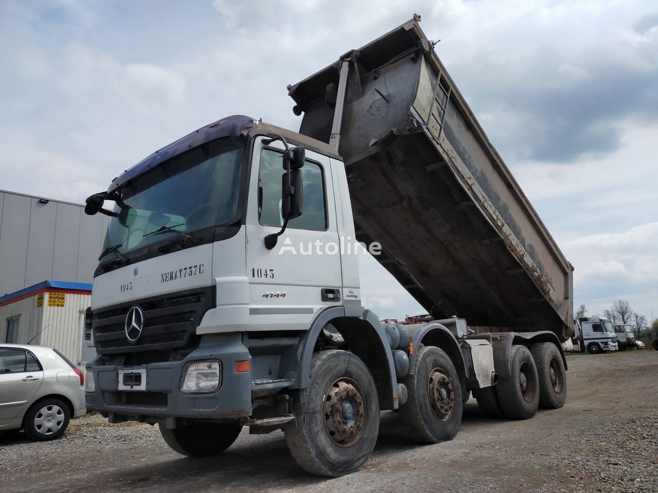 MERCEDESBENZ Actros 4144 dump truck for sale Belgium